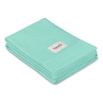 Lionelo - Bambusová deka BAMBOO BLANKET 75x100 cm mintová