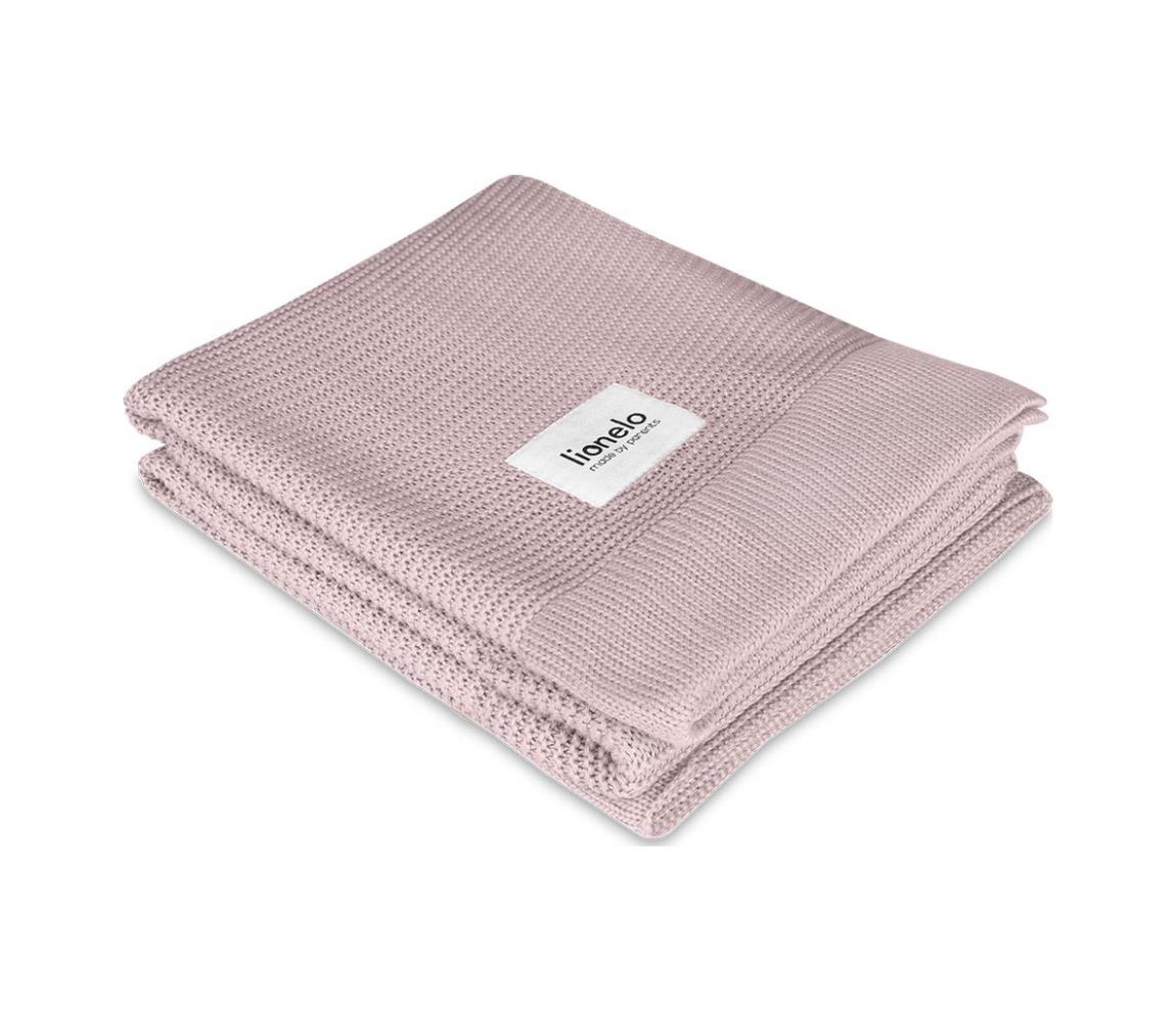 Lionelo - Bambusová deka BAMBOO BLANKET 75x100 cm Ružová 5903771702614
