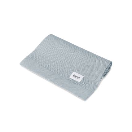 Lionelo - Bambusová deka BAMBOO BLANKET 75x100 cm Šedá