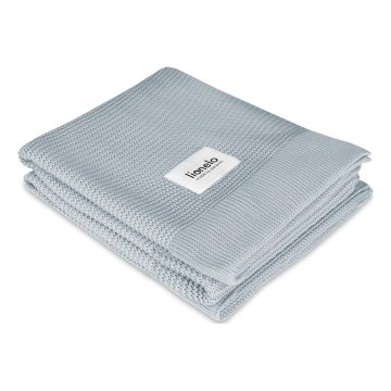 Lionelo - Bambusová deka BAMBOO BLANKET 75x100 cm, sivá