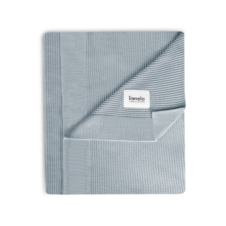 Lionelo - Bambusová deka BAMBOO BLANKET 75x100 cm, sivá