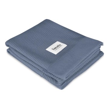 Lionelo - bambusová prikrývka BAMBOO BLANKET 75x100 cm, modrá