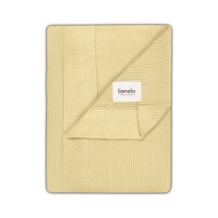 Lionelo - bambusová prikrývka Bamboo Blanket 75x100 cm Yellow Lemon