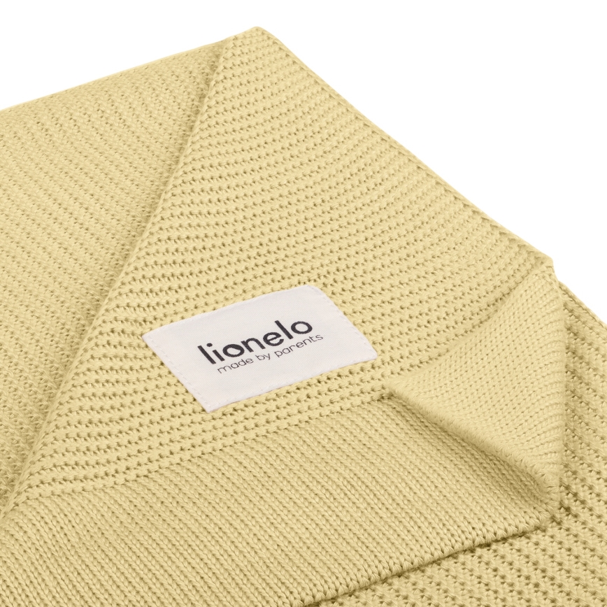 Lionelo - bambusová prikrývka Bamboo Blanket 75x100 cm Yellow Lemon