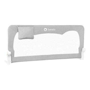 Lionelo - Bezpečnostná zábrana k posteli HANNA Grey Melange