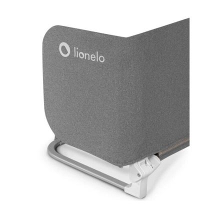 Lionelo - Bezpečnostná zábrana k posteli LORA tmavošedá