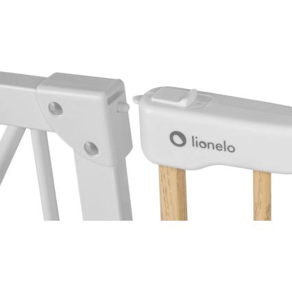 Lionelo - Bezpečnostná zábrana TRUUS SLIM biela/béžová