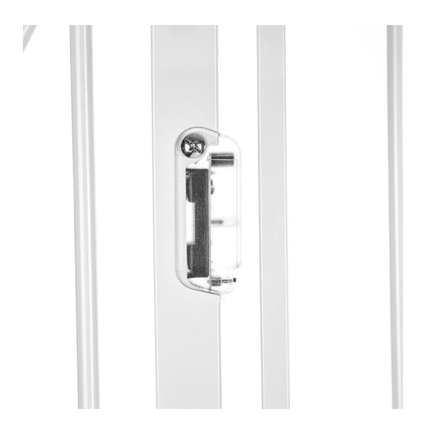 Lionelo - Bezpečnostná zábrana TRUUS SLIM LED 1xAAA biela