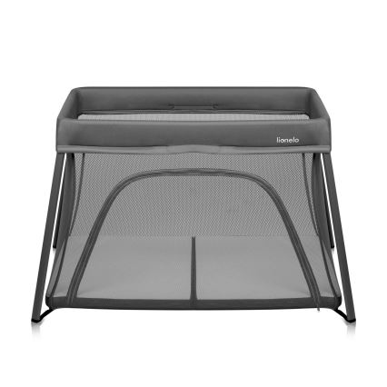Lionelo - Cestovná postieľka 3 v 1 ALICE Grey