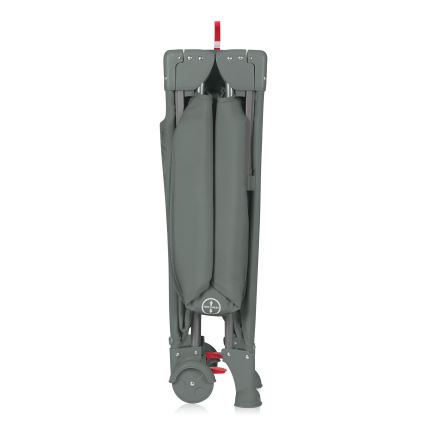 Lionelo - Cestovná postieľka 3v1 ELLEN šalviovo zelená