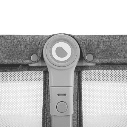 Lionelo - Cestovná postieľka 3v1 MALIN Kameňová sivá