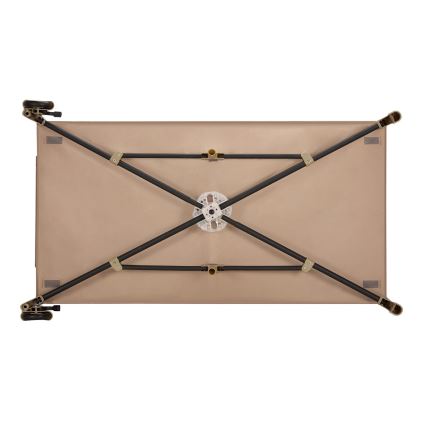 Lionelo - Cestovná postieľka JASMIN EASY FOLD Piesočná béžová
