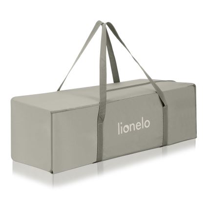 Lionelo - Cestovná postieľka LAURA Beige Sand