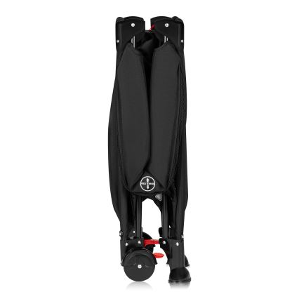 Lionelo - Cestovná postieľka LAURA Black Carbon