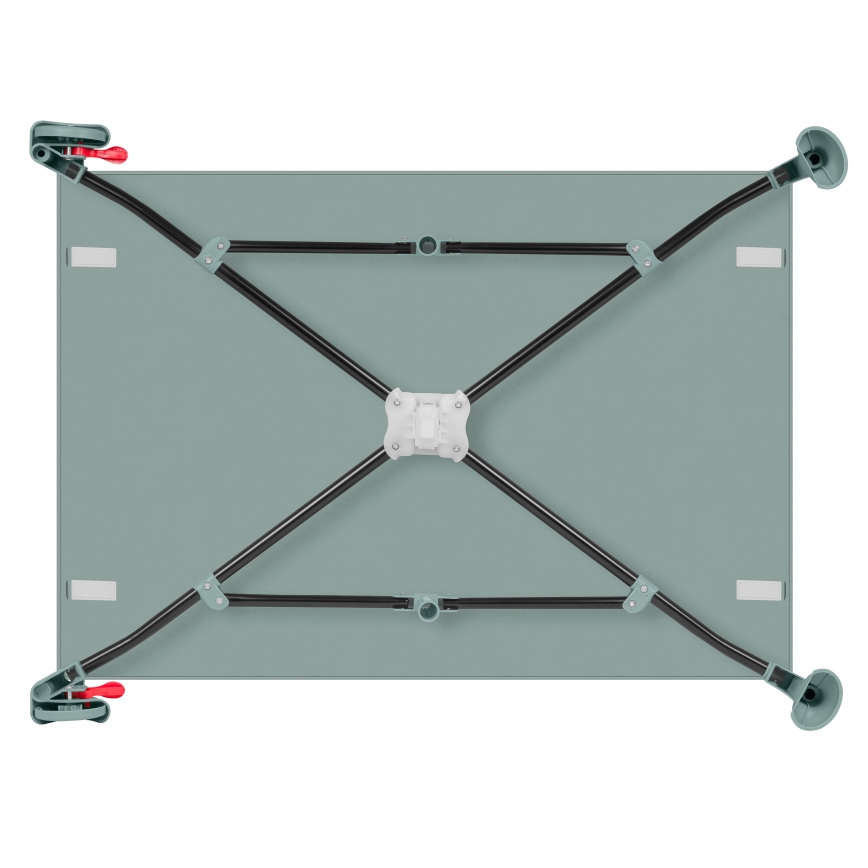 Lionelo - Cestovná postieľka LAURA Green Sage