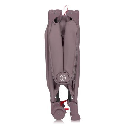 Lionelo - Cestovná postieľka LAURA Pink Nude