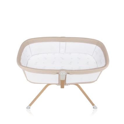 Lionelo - Cestovná postieľka MALIN EVO Beige Natural