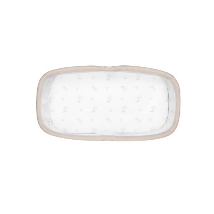 Lionelo - Cestovná postieľka MALIN EVO Beige Natural