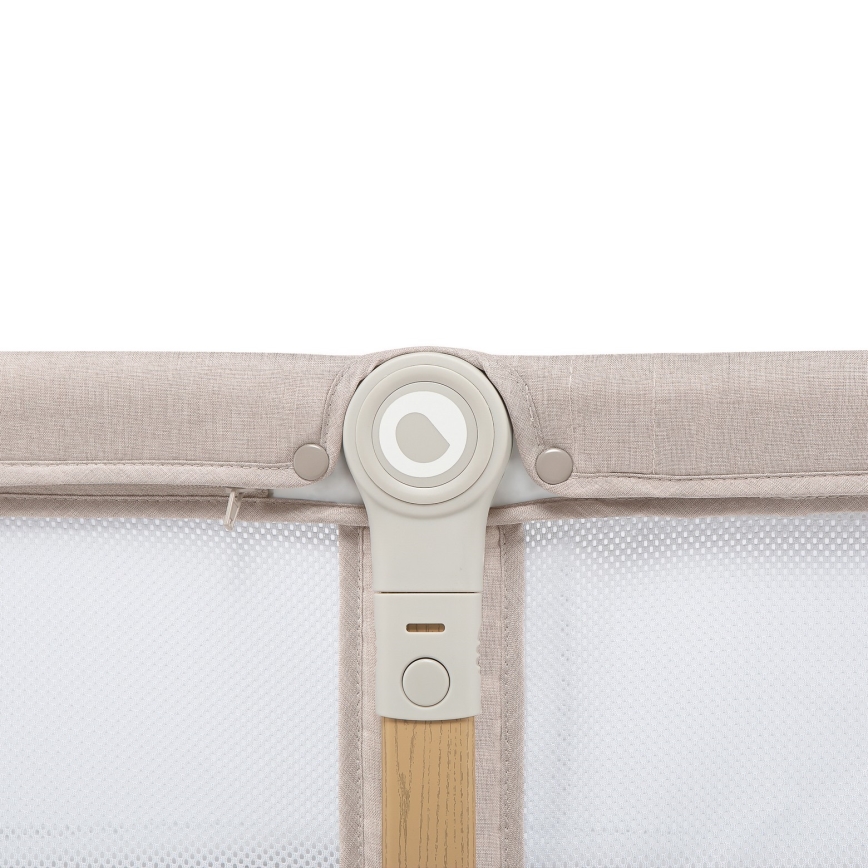 Lionelo - Cestovná postieľka MALIN EVO Beige Natural