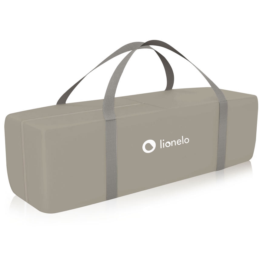 Lionelo - Cestovná postieľka STEFI PLUS Béžová Cappuccino