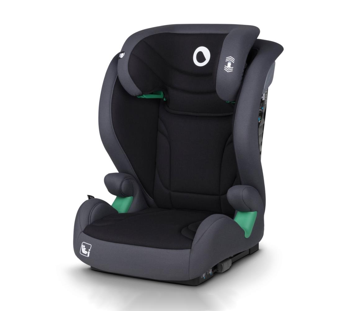 Lionelo - Detská autosedačka IGO i-Size 100-150 cm Grafitovo-sivá 5903771706797