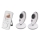Lionelo - Detská chôvička s monitorom BABYLINE 5.1 230V 1000 mAh