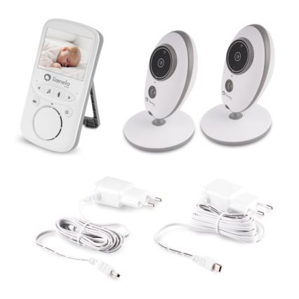 Lionelo - Detská chôvička s monitorom BABYLINE 5.1 230V 1000 mAh