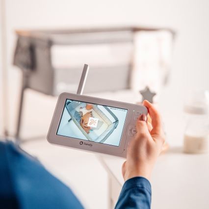 Lionelo - Detská chôvička s monitorom BABYLINE 6.2 5V 3600 mAh