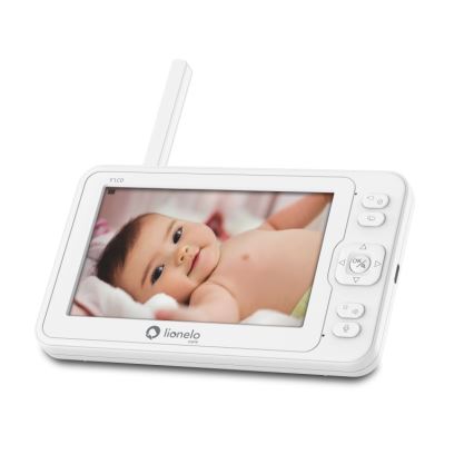 Lionelo - Detská chôvička s monitorom BABYLINE 6.2 5V 3600 mAh