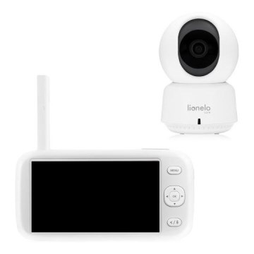Lionelo - Detská chôvička s monitorom BABYLINE 9.1 5V 3600 mAh