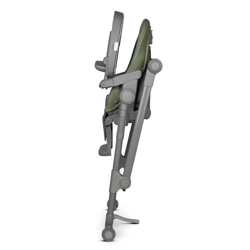 Lionelo - Detská jedálenská stolička 2v1 CORA PLUS Zelená oliva