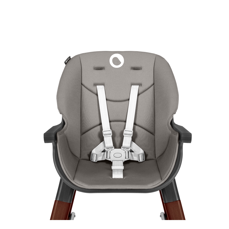 Lionelo - Detská jedálenská stolička 2v1 MONA Black Onyx