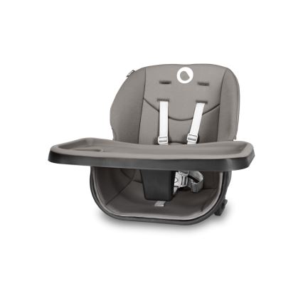 Lionelo - Detská jedálenská stolička 2v1 MONA Black Onyx