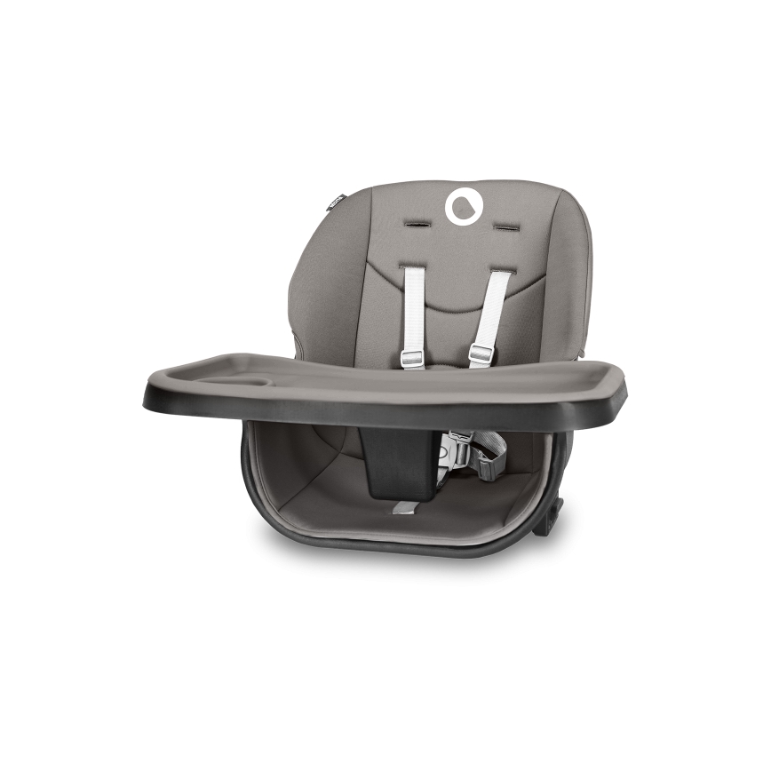 Lionelo - Detská jedálenská stolička 2v1 MONA Black Onyx