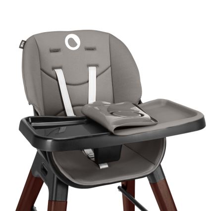 Lionelo - Detská jedálenská stolička MONA Black Onyx