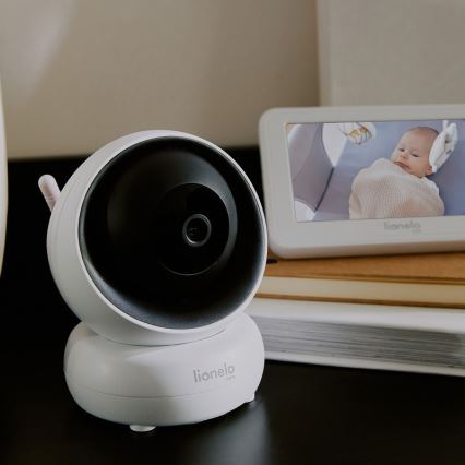 Lionelo - Detská pestúnka s monitorom BABYLINE 8.3 5V 3600 mAh
