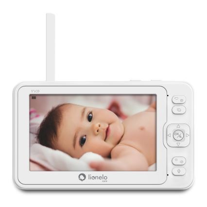 Lionelo - Detská pestúnka s monitorom BABYLINE 8.3 5V 3600 mAh