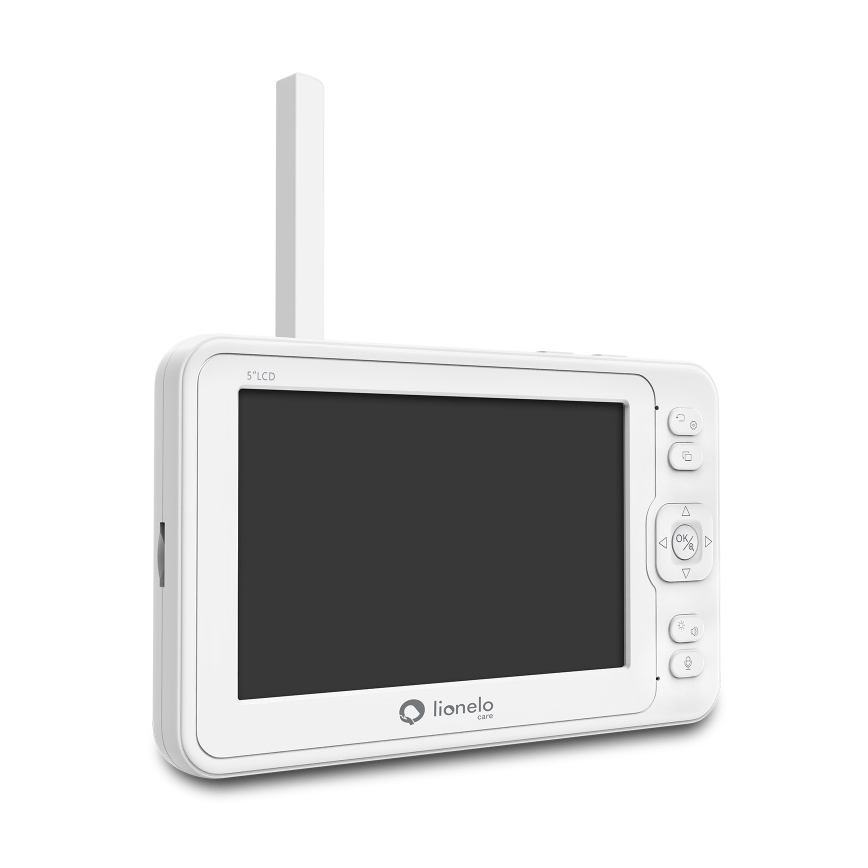Lionelo - Detská pestúnka s monitorom BABYLINE 8.3 5V 3600 mAh