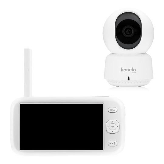 Lionelo - Detská pestúnka s monitorom BABYLINE 9.1 5V 3600 mAh