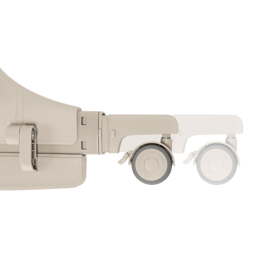 Lionelo - Detská postieľka 3v1 JODIE béžovo-krémová