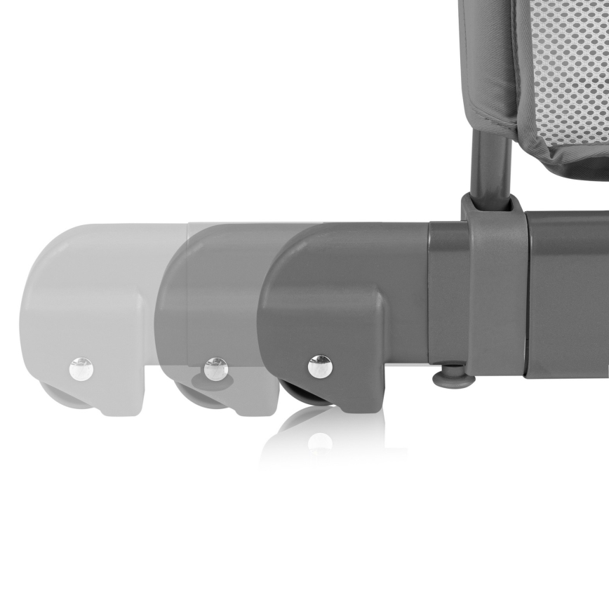 Lionelo - Detská postieľka 5v1 THOMI PLUS Betónovo sivá