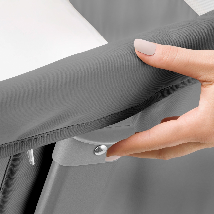 Lionelo - Detská postieľka 5v1 THOMI PLUS Betónovo sivá