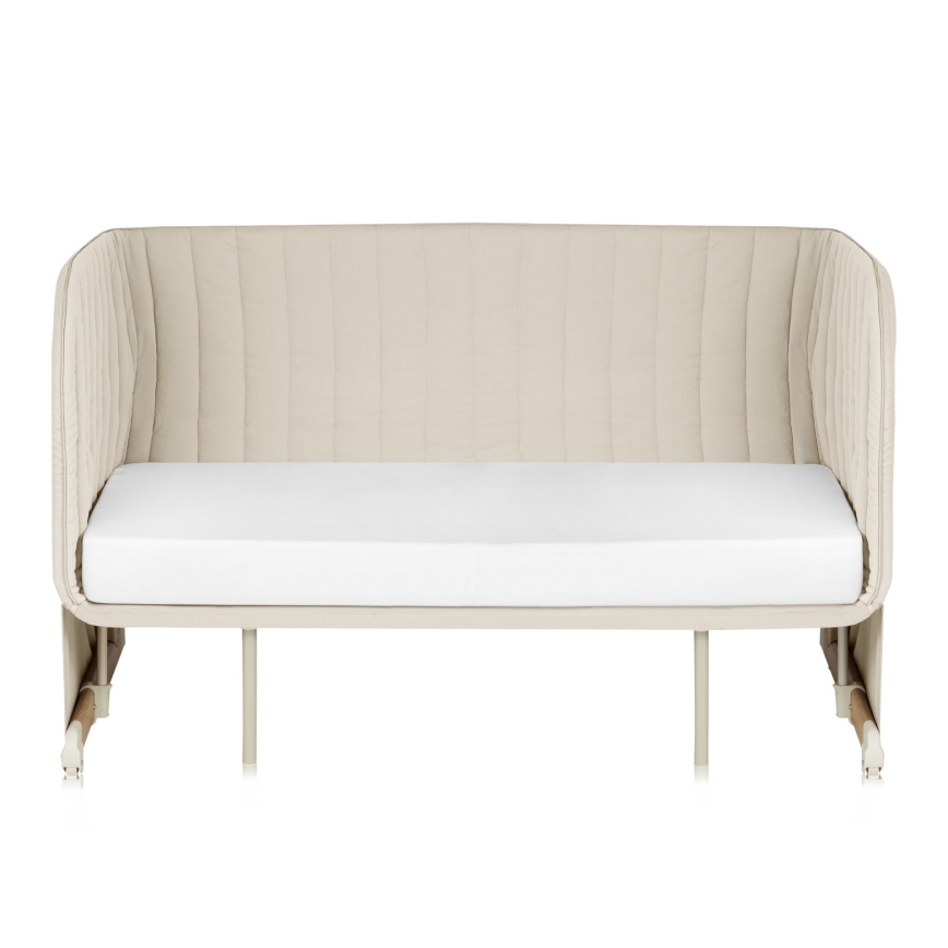 Lionelo - Detská postieľka 5v1 THOMI PLUS Béžovo-piesková