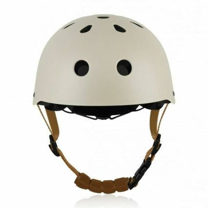 Lionelo - Detská prilba HELMET Béžový piesok