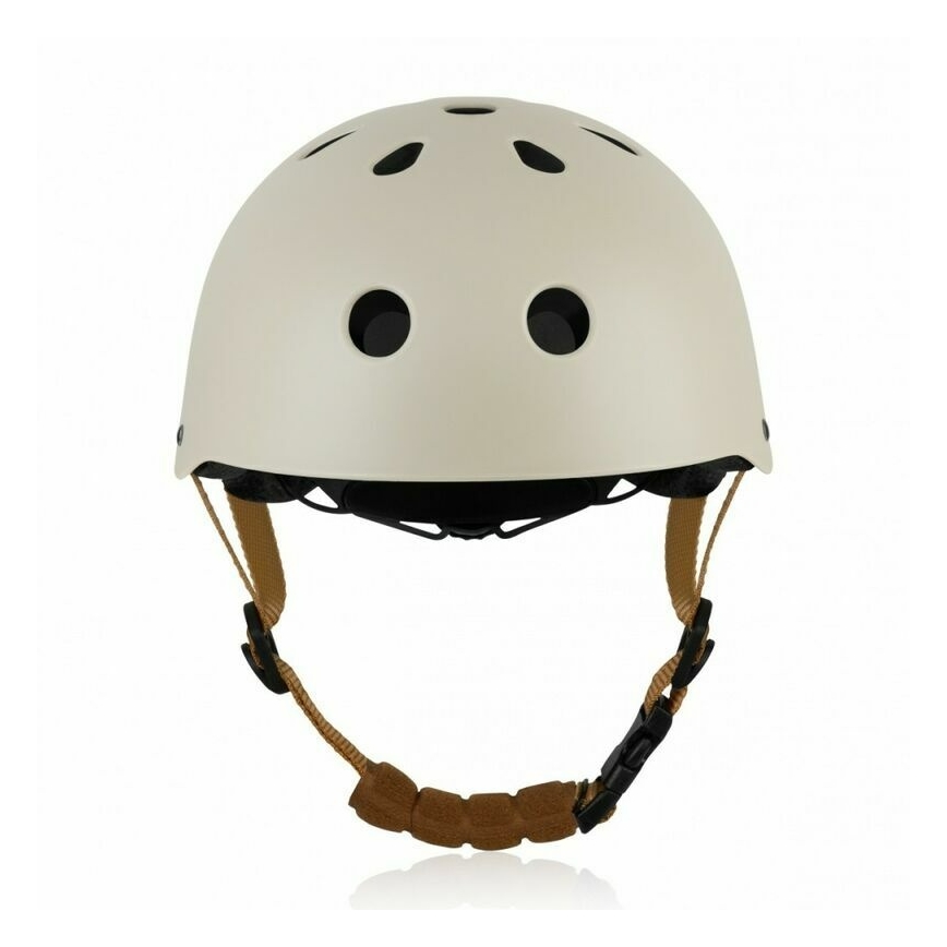 Lionelo - Detská prilba HELMET Béžový piesok