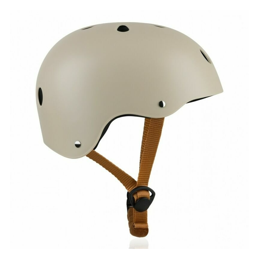 Lionelo - Detská prilba HELMET Béžový piesok