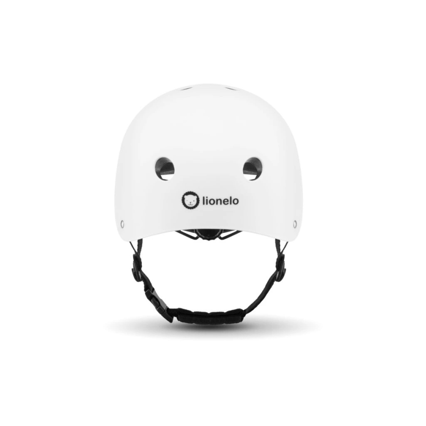 Lionelo - Detská prilba HELMET Biela