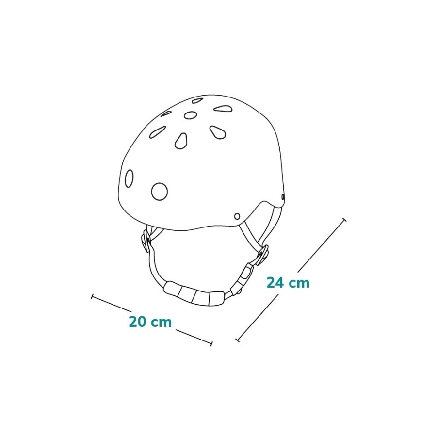 Lionelo - Detská prilba HELMET Piesková