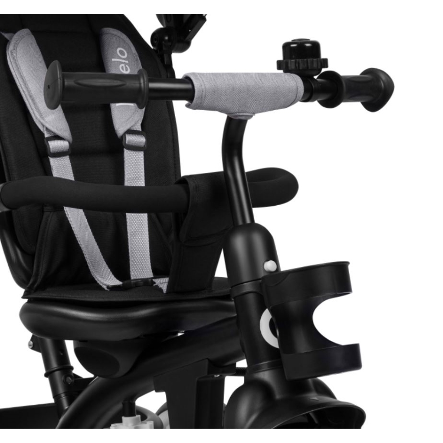 Lionelo - Detská trojkolka BERRY Grey Stone