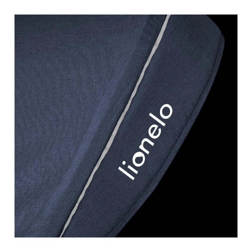 Lionelo - Detská trojkolka HAARI tmavomodrá/šedá